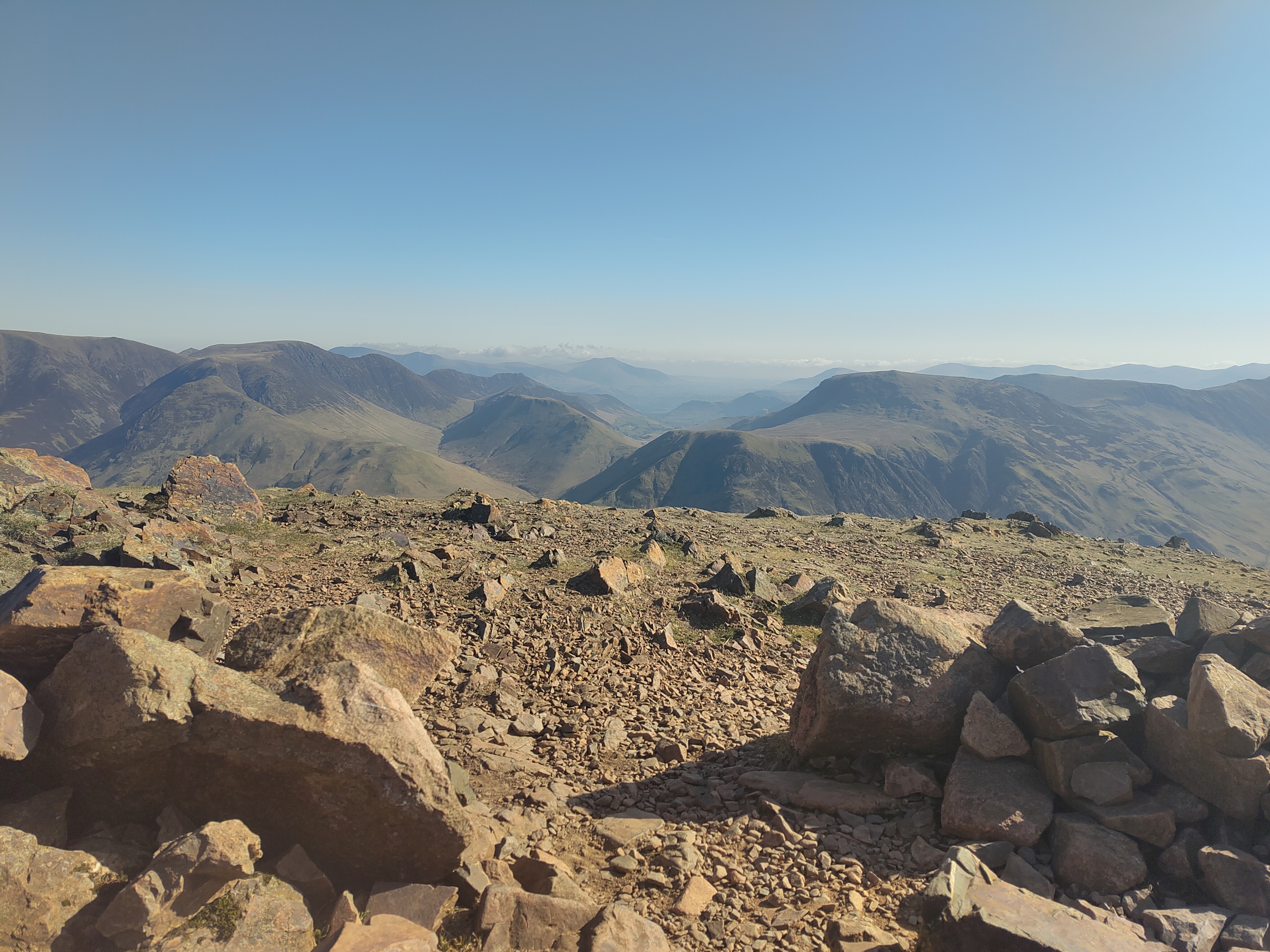 Lake District mountains and water